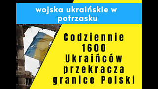 Codziennie 1600 Ukraińców przekracza granice Polski / Wojska ukraińskie otoczone i zablokowane