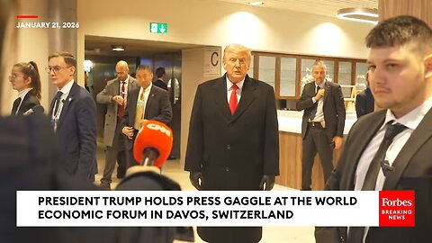 FULL GAGGLE: President Trump Speaks To Reporters After Announcing 'Fantastic' Greenland Deal