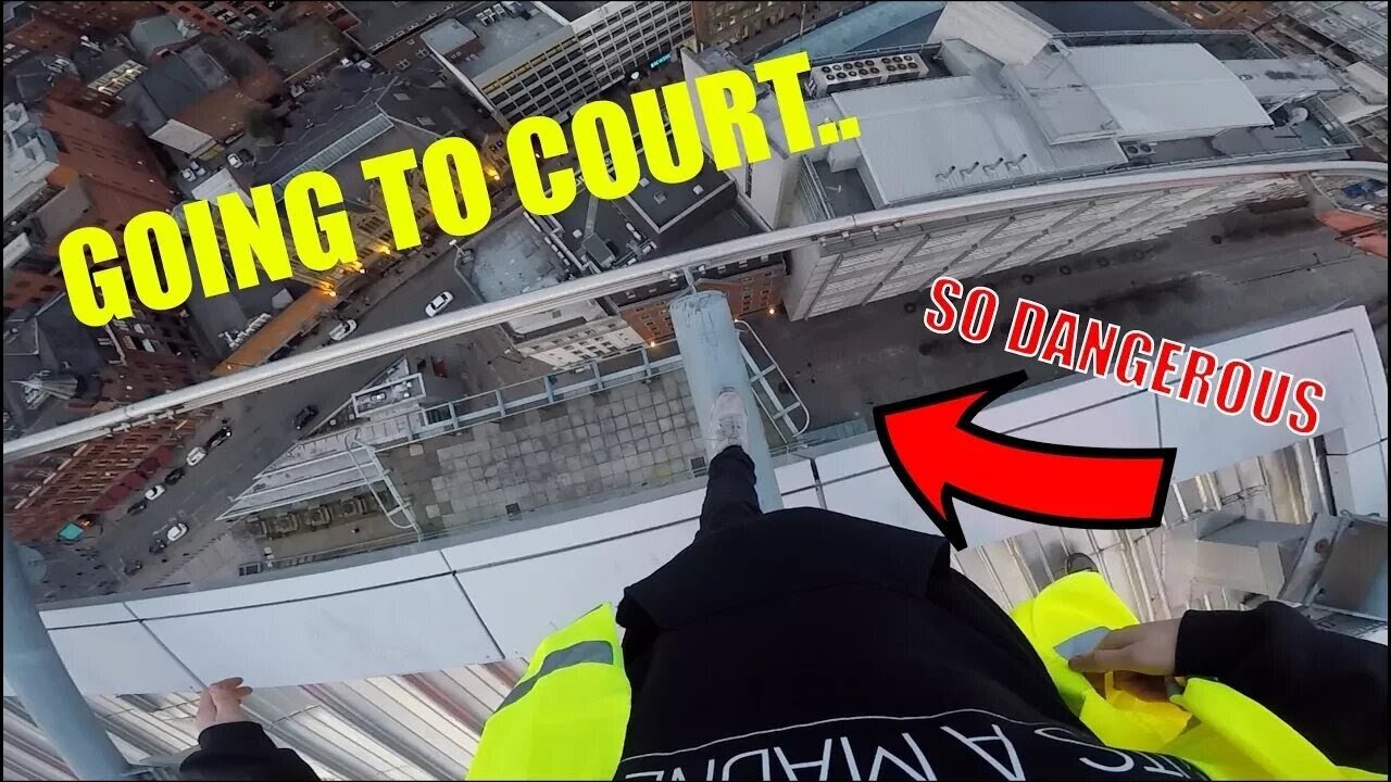 GOING TO COURT.. Then hitting an INSANE ROOFTOP!