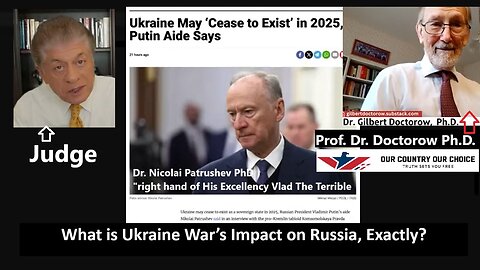 Judge w/ Prof. Gilbert Doctorow: What is Ukraine War’s Impact on Russia, Exactly?