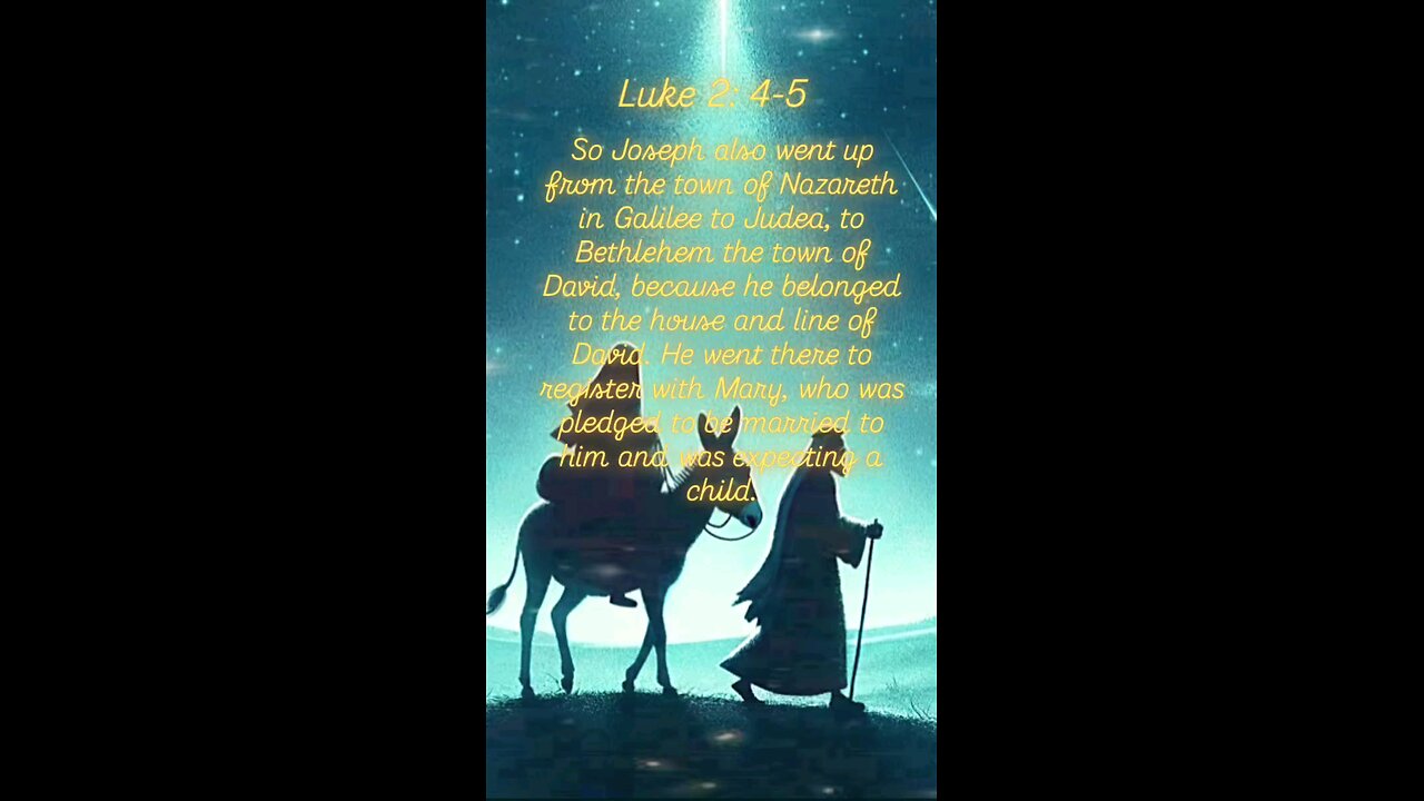 Luke 2:4-5