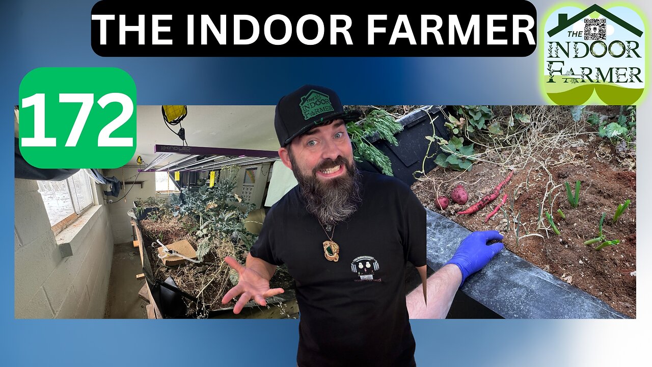 The Indoor Farmer ep 172, Some Setbacks Push You To New Avenues, Let's Grow