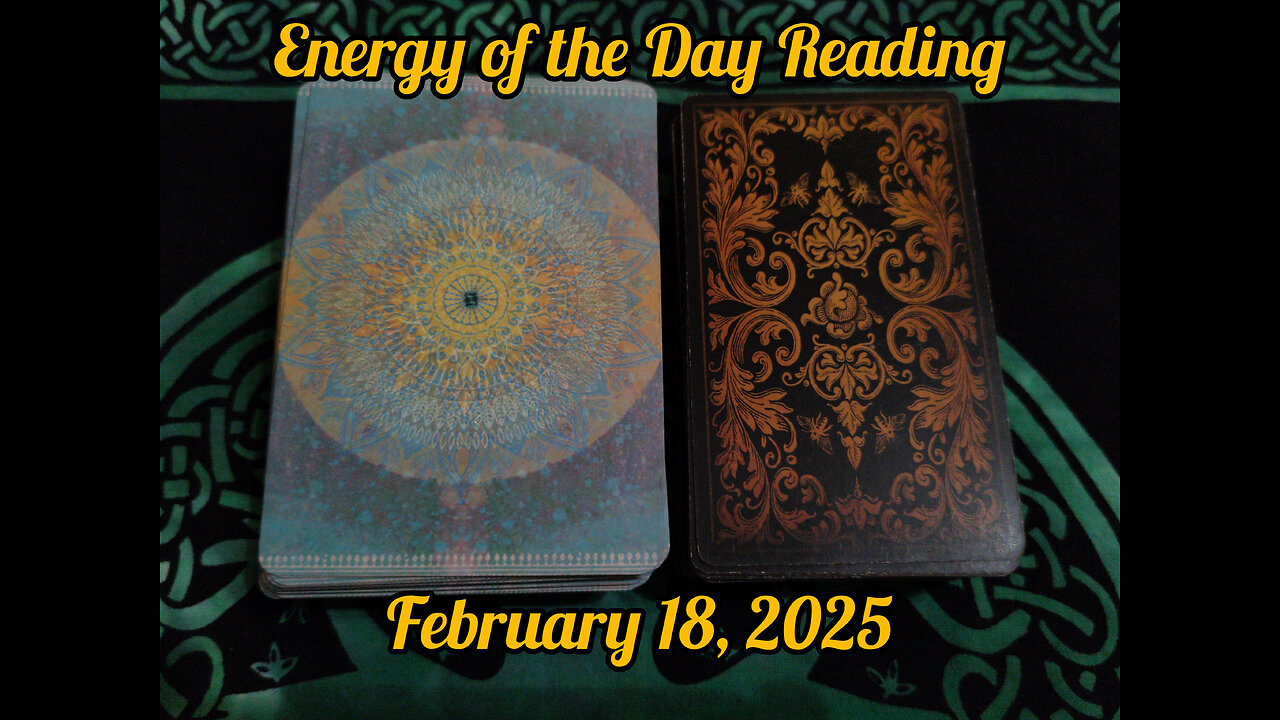Energy of the Day Reading: Tuesday, February 18, 2025