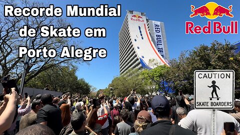 Recorde Mundial na Maior Rampa de Skate do Mundo 🛹 | Mineirinho Faz História no RS | Red Bull