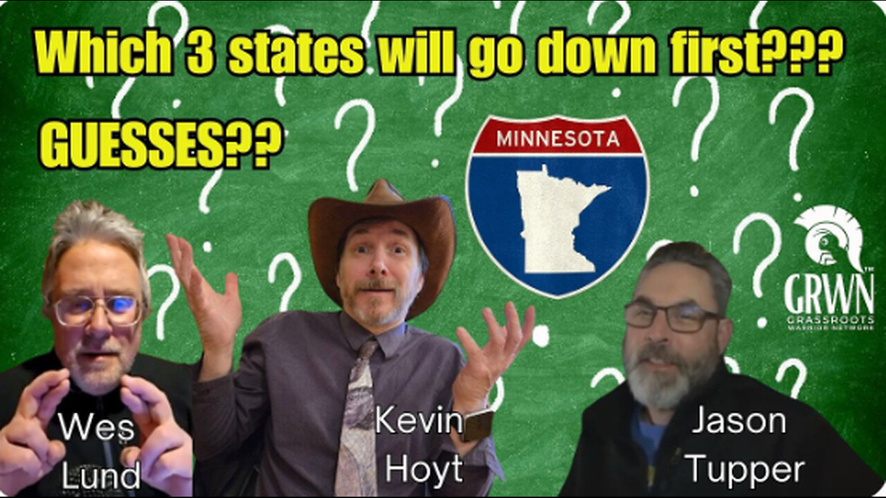 WHAT 3 STATES WILL BE FIRST? Will Minnesota be one of them? MORE EXPOSURE!!