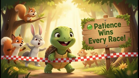 Tilly the Slow Turtle Wins the Race