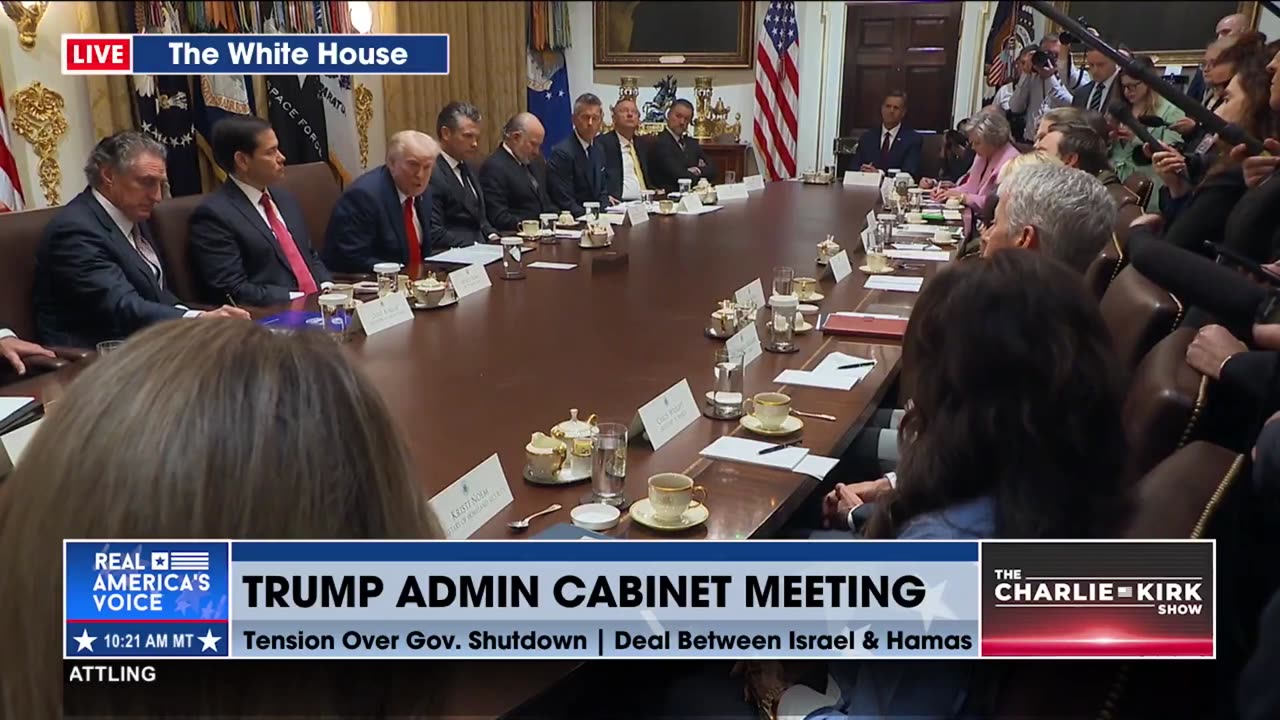 POTUS SAYS THERE ARE DEMS THAT WANT TO WORK TOGETHER BUT...