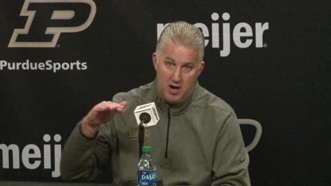 Purdue's Matt Painter Post-Game Press Conference After 95-78 Win Over Penn State