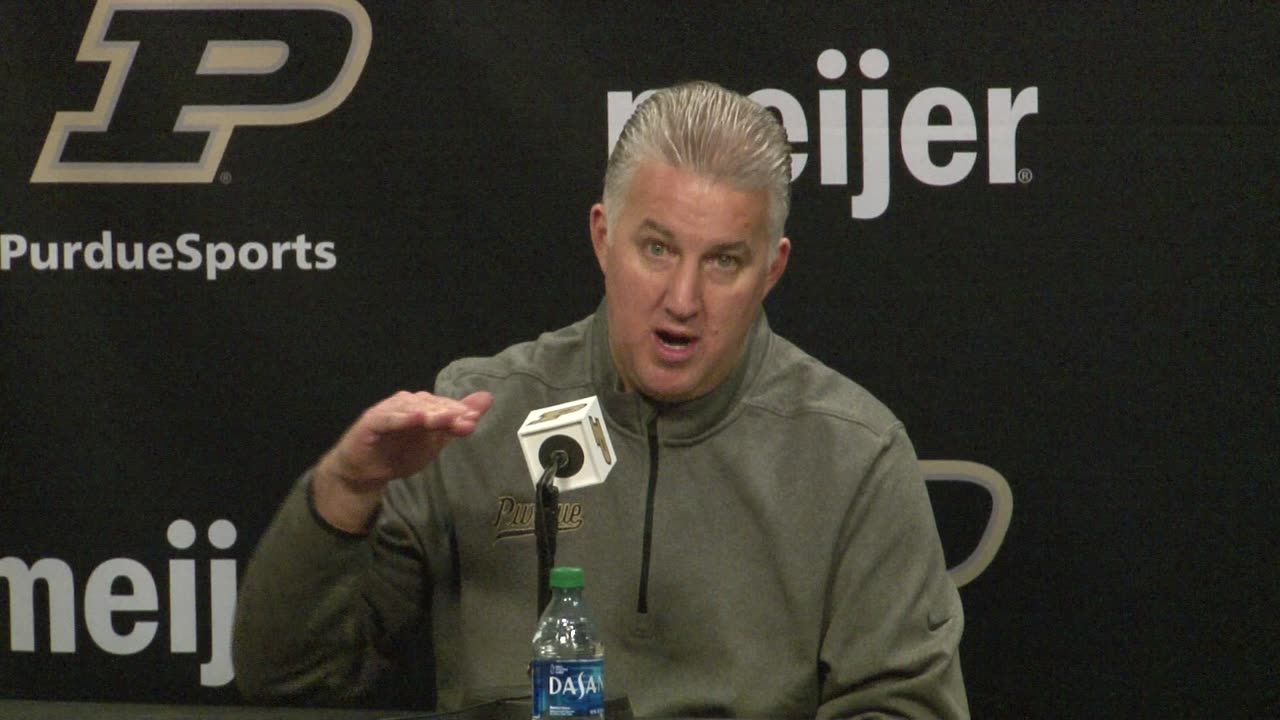 Purdue's Matt Painter Post-Game Press Conference After 95-78 Win Over Penn State
