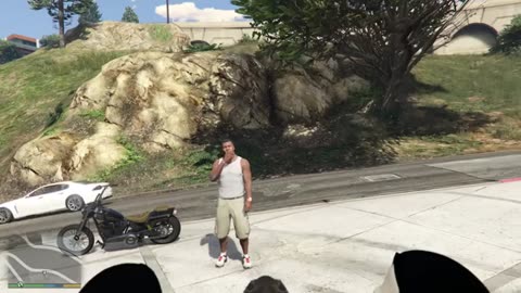 Franklin And Shinhcan Search Secret Tunnel Outside Franklin House in GTA 5!