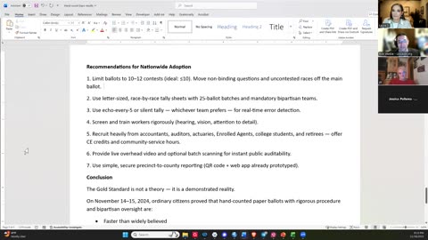Yes, We Can- Hand-count Hand-marked Paper Ballots