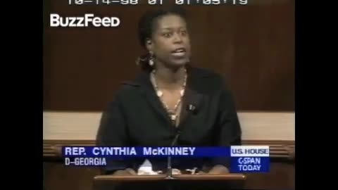 Rep. Cynthia McKinney in 1998: DOD Wants $50M Worth of What?