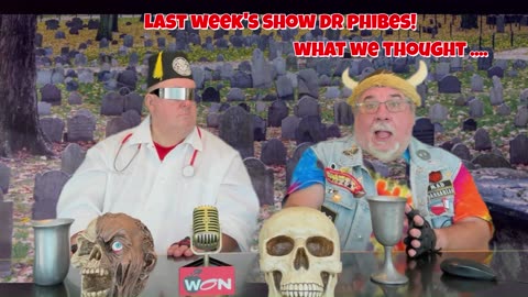 Cemetery Cinema Presents Last Week's Show Dr Phibes! our thoughts....