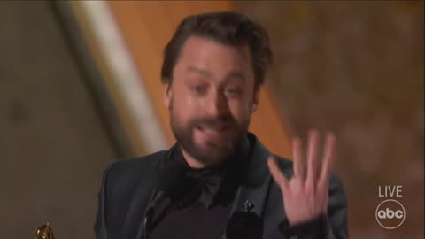 Kieran Culkin just gave a Pro-Family speech in front of all of satanic Hollywood at the Oscars