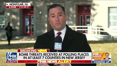Bomb threats sent to polling places in New Jersey