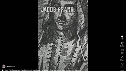 Sabatai Zevi update (by David Icke)