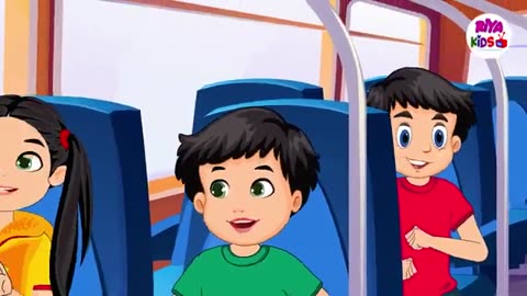 Wheels on the Bus _ Nursery Rhymes _ Kids Songs _ Wheels on the Bus Song
