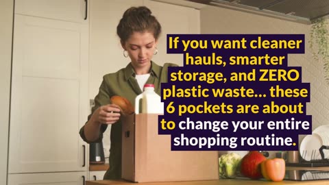 The Ultimate Guide to Organized Grocery Hauls: 6 Pockets You Never Knew You Needed
