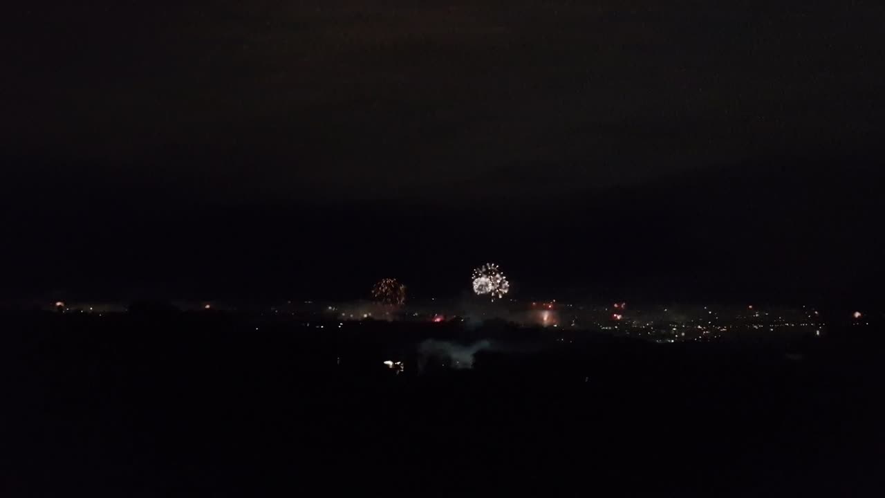 New Year Spectacle: Fireworks Illuminate Cagayan de Oro's Skyline