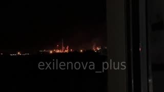 🔥 Update: The Saratov Oil Refinery was hit by a drone attack. A fire was recorded
