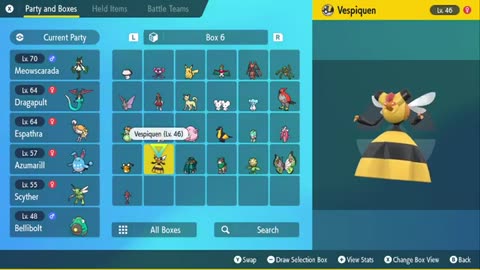 Pokémon Scarlet Day 10. No Mic. Not feeling up For It.