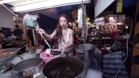 Taiwan Bubble Milk Tea｜士林夜市青蛙下蛋🔥｜대만 버블 밀크티｜台湾のタピオカミルクティー｜ताइवान ब