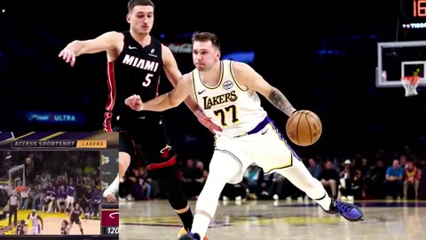 "If me and Austin Reaves made shots, we would've had 150" - Luka Doncic on Lakers beat Heat 130-120