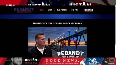 Pastor Ralph Rebandt Running for Governor in Michigan 