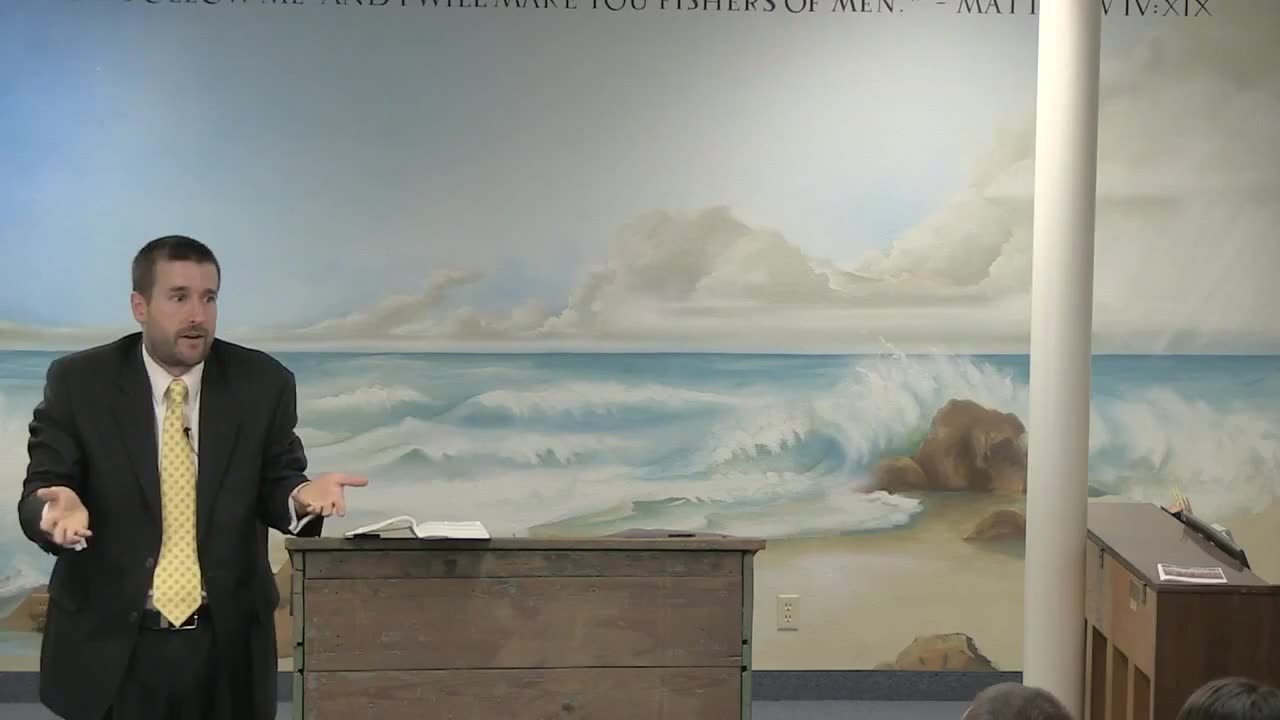 Jesus Walking on the Sea - Pastor Steven Anderson