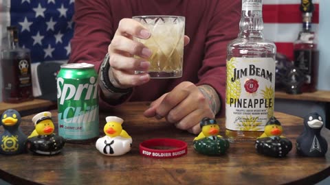 TSGT Roman Ropinski - Jim Beam Pineapple Whiskey & Sprite Chill Cherry Lime Soda
