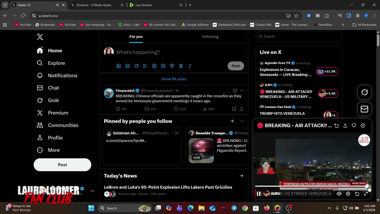 TRUMP HITS VENEZUELA - MADURO CAPTURED