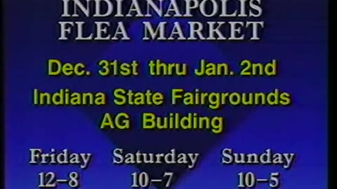 December 30, 1993 - WTTV Ad for Indianapolis Flea Market