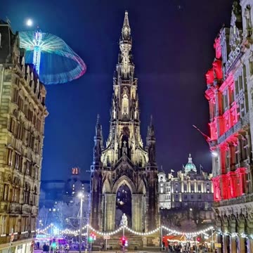 🏴󠁧󠁢󠁳󠁣󠁴󠁿 THE SCOTT MONUMENT, EDINBURGH, SCOTLAND, A PHENOMENAL OLD WORLD BUILDING