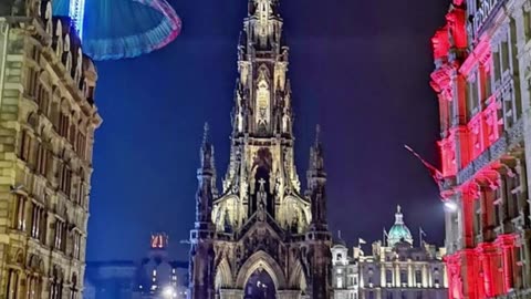 🏴󠁧󠁢󠁳󠁣󠁴󠁿 THE SCOTT MONUMENT, EDINBURGH, SCOTLAND, A PHENOMENAL OLD WORLD BUILDING