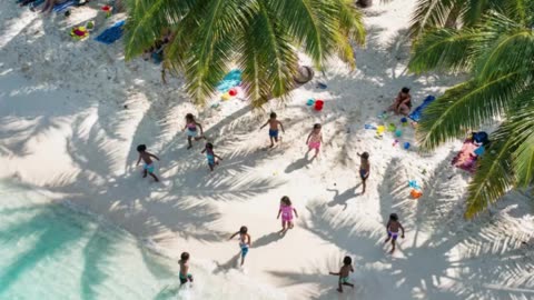 Dreaming under the palm tree