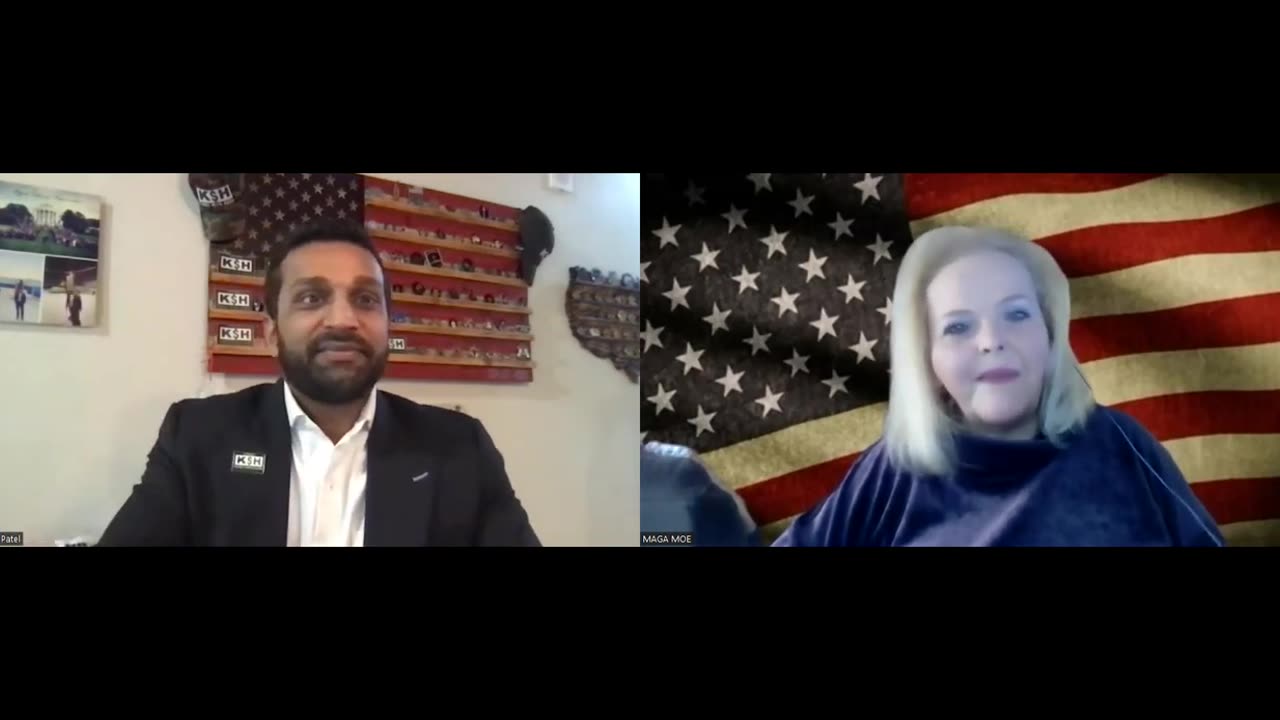 KASH PATEL INTERVIEW WITH MAGA MOE