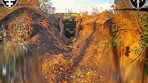 💥🚁 Ukraine Russia War | Ukrainian FiberOptic FPV Drone Strikes Russian Dugout | RCF