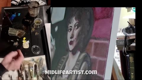 Nancy Wake's Face in 30 seconds | Live Portrait #Shorts