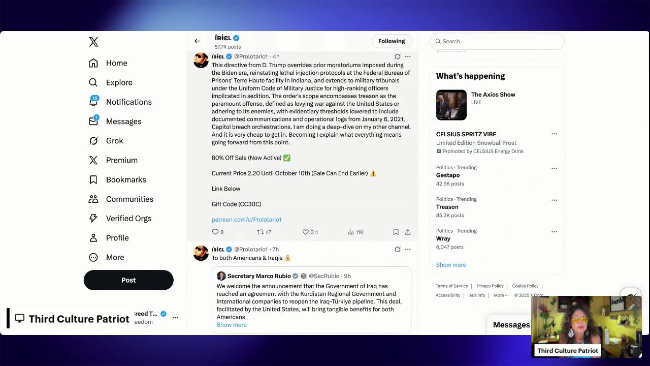 9/25/25 Latest news, updates and information...to be titled later