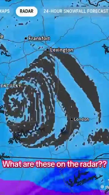 Very strange energy movement shown. What is going on?