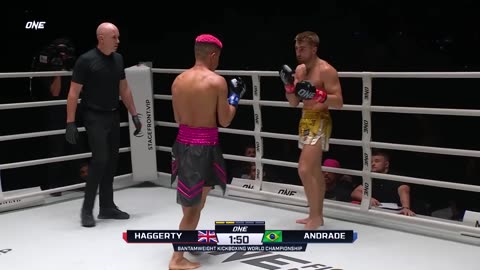 Jonathan Haggerty VS Fabricio Andrade - Nov 04 2023- ONE FN.16