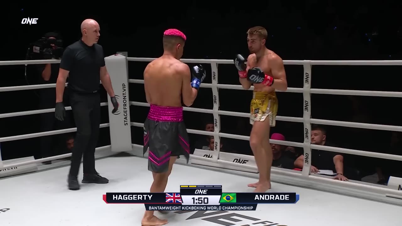 Jonathan Haggerty VS Fabricio Andrade - Nov 04 2023- ONE FN.16
