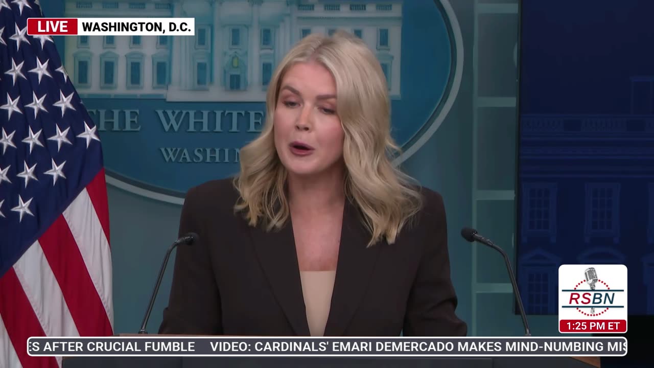 WATCH: White House Press Secretary Karoline Leavitt Holds a Press Briefing - 10/6/25