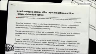 BREAKING: Israeli Media Celebrates The Militaries Mass Anal Rape of Prisoners