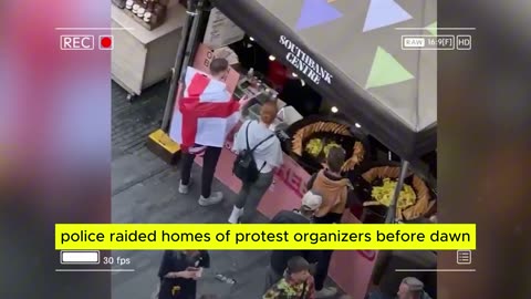 Veterans Lead 300,000 Protest — Prime Minister Keir Starmer Rescued by Police _ News UK