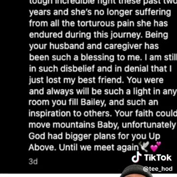 Bailey Hutchins Passed Away At The Age Of 26!