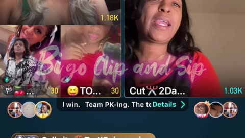 Team pk Ms Diverse JazzyCherry Toxic Mr D Cut2DaChase 12/10/25 #bigoclipandsip