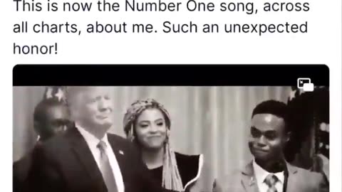 PRESIDENT DONALD J. TRUMP - THIS IS NOW THE NUMBER ONE SONG, ACROSS ALL CHARTS