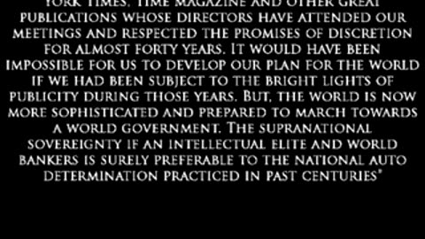 Elucidation - Exposing the New World Order