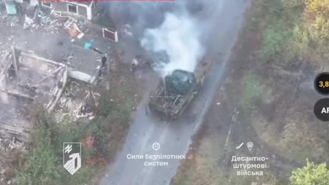 "Azov" repelled a massive mechanized assault by the occupiers in the Ocheretinsky direction